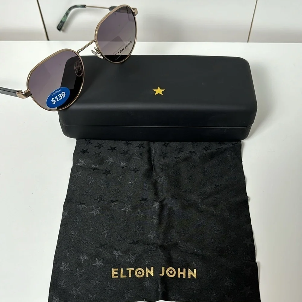 Elton John Bohemian Sunglasses | Retro Statement Sunglasses